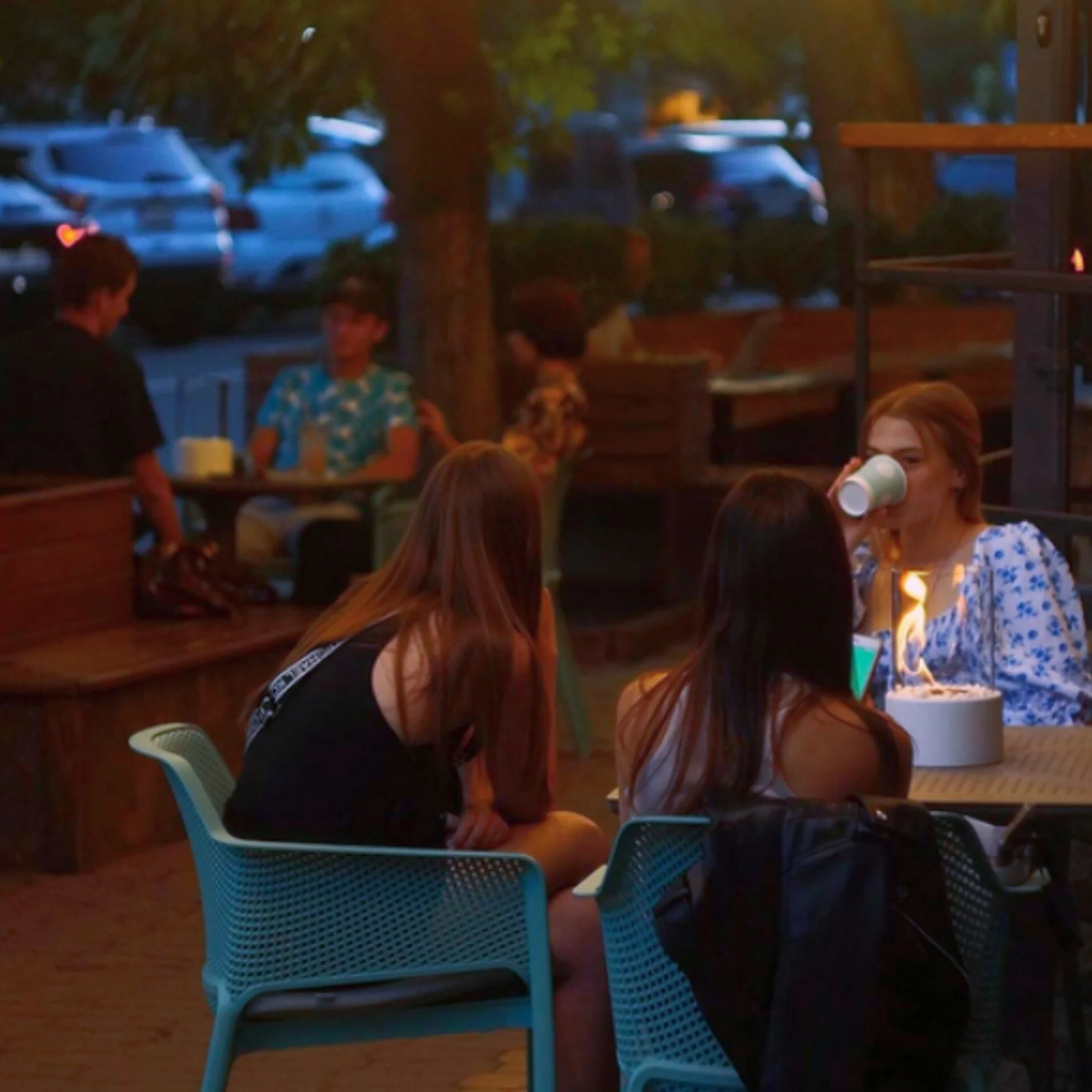 Portable Glass Alcohol Fireplace Lamp By Lurenn™